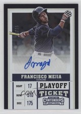 2017 Contenders Draft Picks Prospect Playoff Ticket /15 Francisco Mejia Auto 0f8