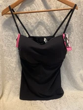 Flexees by Maidenform Shapewear Convertible Tank Cami NWT 2xl Black