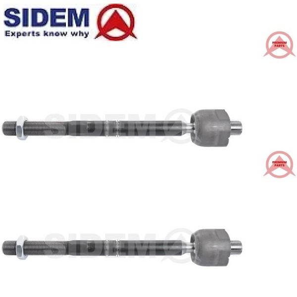 2X Axialgelenk FüR Spurstange Sidem 37615 2 Spurstangen Set Rechts Links-image