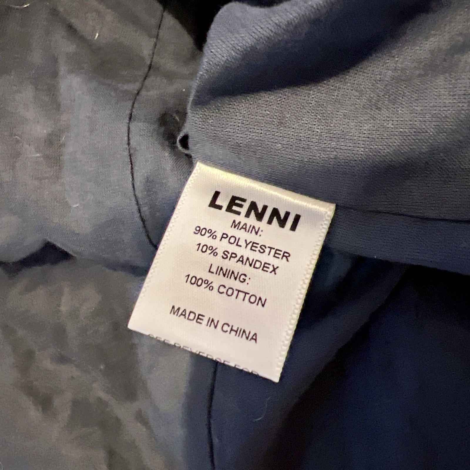 Lenni The Label Shadow Velvet Jacket Ink L / AU 12 / US 8 Embroidered Navy Blue image 9