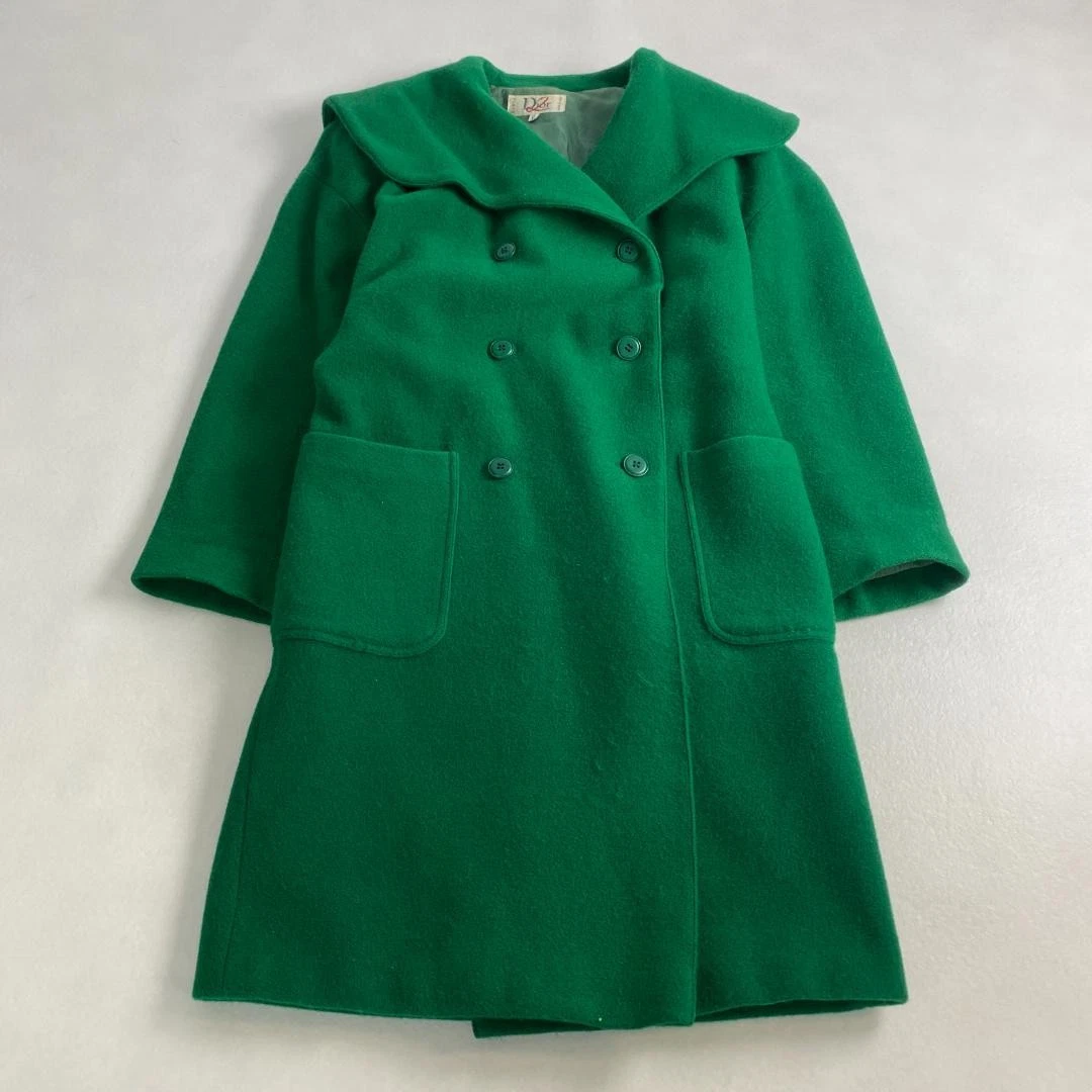 Cappotto lungo Christian Dior verde