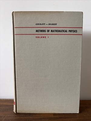 Methods of Mathematical Physics Courant Hilbert first edition 3rd Print 1961