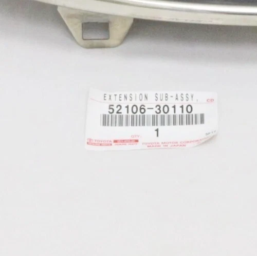 Extensión de parachoques trasero derecho original OEM 52106-30110 LEXUS GS350 GS450H Foto 2 de 2