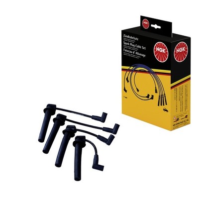 Zündleitungssatz 4 Kabel schwarz NGK IAM-Expertise für u.a. CHRYSLER NEON