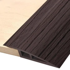 Qiveno Vinyl Floor Transition Strip 36" - Universal Threshold Ramp for Wheelc...