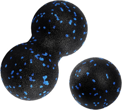 Faszienball Set, 2er Set Massagebälle, Trigger Point Release Lacrosse Ball, Fasz
