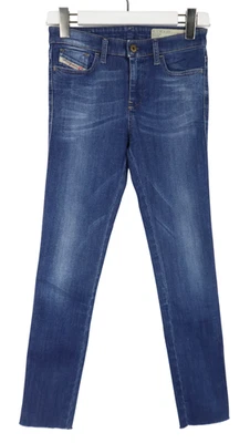 Diesel Skinzee 0826F Super Slim Skinny Regular Waist Jeans Damen W26/L32 Neu - Bild 1 von 4