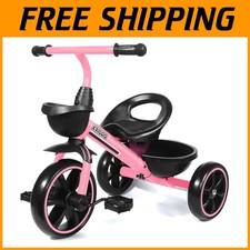 Pink Toddler Tricycle for 2-5 Olds