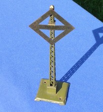 Pre-War Lionel 069 Standard Gauge Warning Signal 1930s