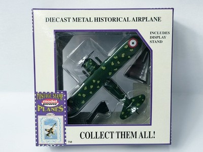 MODEL POWER POSTAGE STAMP PLANES #5347 FIAT CR-42 1/100 SCALE IN BOX