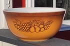 VTG Pyrex Old Orchard 2.5L Nesting Mixing Bowl #403