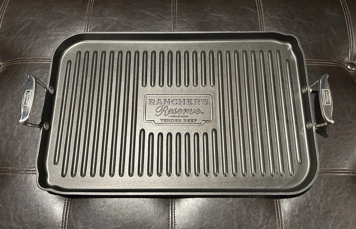 Plancha antiadherente de aluminio anodizado de alta resistencia Rancher's Reserve 13" x 20"