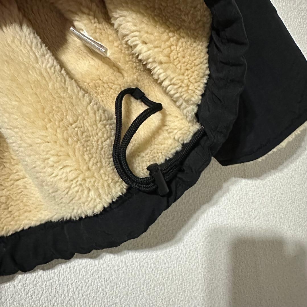 Java Reversible Half Zip Nylon Boa Jacket - image 3