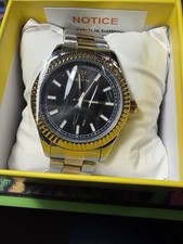 Invicta Men's Watch Specialty I by Invicta Black Dial Two Tone Bracelet 69011