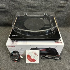ION Classic LP Mac  PC USB Conversion Turntable Digital Music Record Player