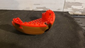 LEGO Pirates: Skull's Eye Schooner (6286) - Pirate Ship Brown & Red Bow Only!