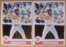 1979 TOPPS #75 LOS ANGELES DODGERS STEVE YEAGER [2] NM/MT 06457