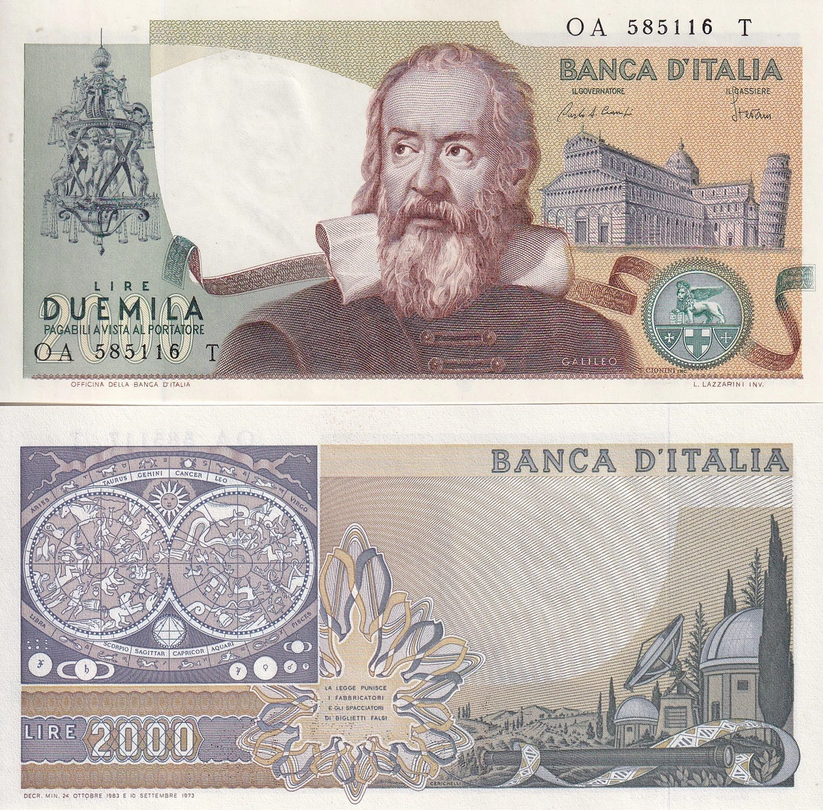 2000 Italian, Sammarinese & Vatican Paper Money for sale | eBay