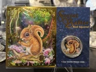 Forest Babies 1/2 Oz .999 Silver Red Squirrel Proof Round