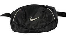 Vintage Y2K Nike Black Embroidered Waist Bag ...
