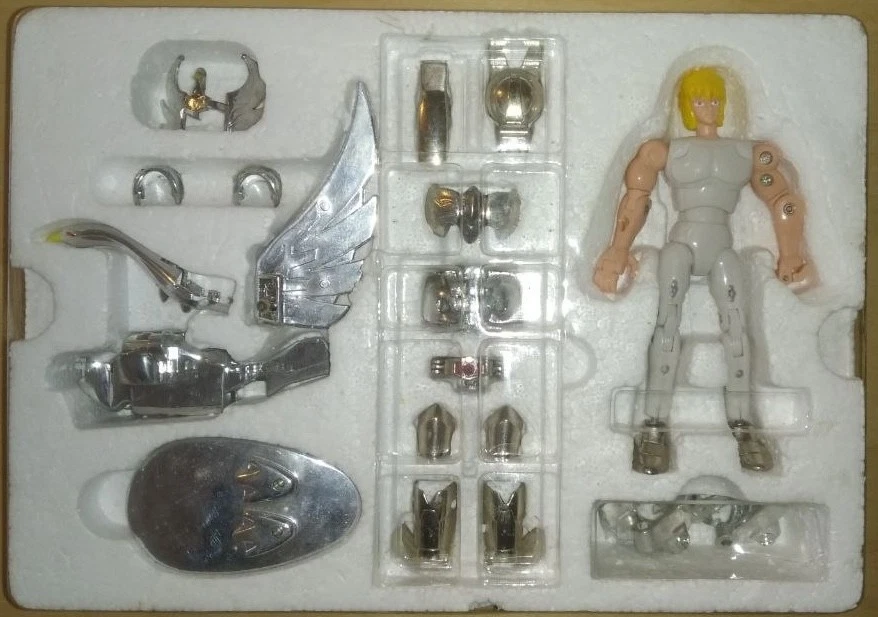 Cigno d'argento - I cavalieri dello zodiaco - Giochi Preziosi - Completo 100% - Immagine 2 di 4