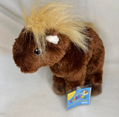 GANZ Webkinz Horse HM103  (Has NO Ganz Tush Tag) NEW with code
