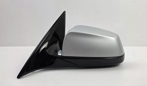 BMW 5 SERIES GT F07 M-SPORT 2009-2013 LEFT PASSENGER SILVER WING MIRROR 3PIN OEM