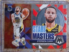 2023-24 Panini Mosaic #18 Stephen Curry STARE MASTERS Golden State Warriors