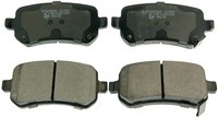 Hinterachse Denckermann B110989 Bremsbelagsatz, Scheibenbremse FüR Chrysler,Dodg