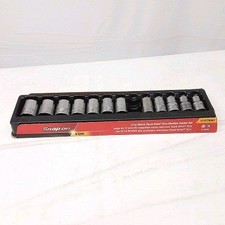 Snap-on Shallow Socket Set 313SWMYA12-24mm (17mm Missing)