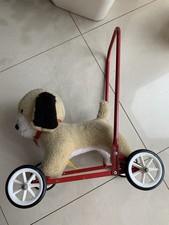 Vintage Deans Gwentoy Push Along / Walker Ride On Toy Dog Small Size