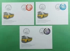 DR WHO 2001 SWITZERLAND 3 FDC OLYMPICS SPORTS R94705