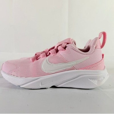 Nike Star Runner 4 NN PS Pink Foam White Kids Size 12C DX7614-602