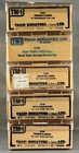 Train Miniature - 5 Empty Plastic 3-1/4" x 6-1/4" Boxes — photo 1