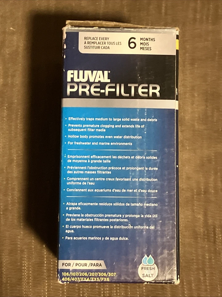 Fluval Pre-Filter Media, Mechanical Filter Media for Aquariums, Ceramic 750g New - Image 3 of 4