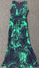 Tommy Hilfiger Women's Floral-Print Sleeveless Ruched Dress - Green - 2