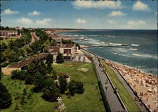 Eforie Nord Romania Beach view vintage postcard z805