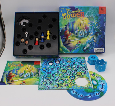The Enchanted Tower Boardgame INCOMPLETE 2014 Help the Princess - missing 2pcs