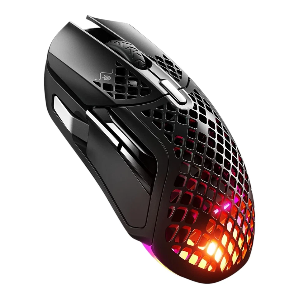 SteelSeries Aerox 5 Wireless RGB Gaming Mouse Ultra lightweight 18K DPI TrueMove - Image 4 of 4