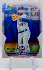 2023 Bowman Chrome Prospects Jose Peroza Lava Refractor 191/399 #BCP-149 - Mets