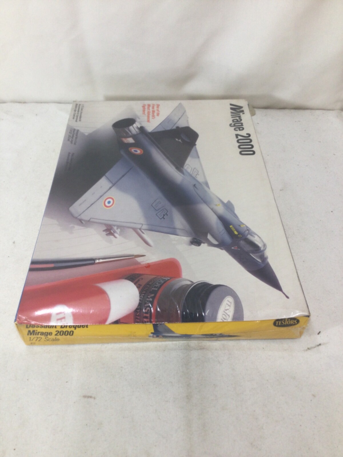 1985 Testors Mirage 2000 Dassault Brequet French Plane Model Kit 1:72 Scale NEW