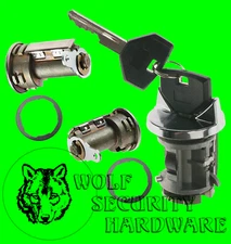 Dodge Ram Others Ignition Key Switch Cylinder & Door Lock Set * WITHOUT TILT *