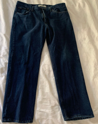 LEE REGULAR FIT DENIM BLUE JEANS 40X30 40'' X 30'' DENIM