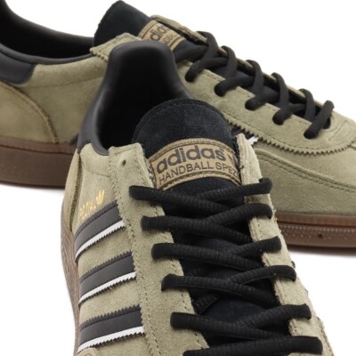 adidas Spezial Handball Focus Olive Black Logo Retro