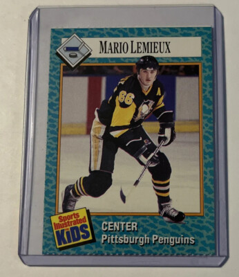 MARIO LEMIEUX Rare #1 NHL Sports Illustrated for Kids SI 1st Card 1989 NM+  | eBay