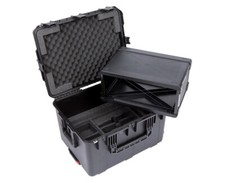 SKB 3I-231714WMC iSeries 4U Wireless Mic TSA Molded Fly Audio Rack Case