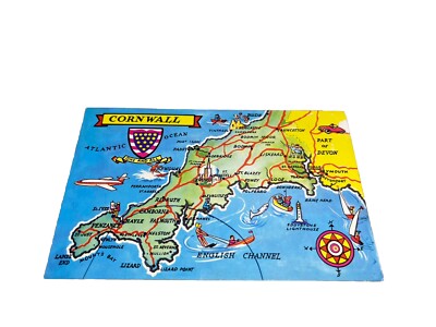 Cornwall One And All, Great Britain Postcard