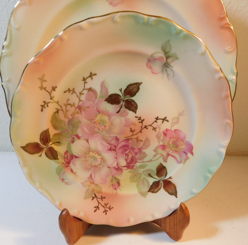 HOUSE OF GOEBEL "HGE1" MUSTER 5 TEILIGES GEDECK (S) W. GERMANY FLORAL - Bild 6 von 10