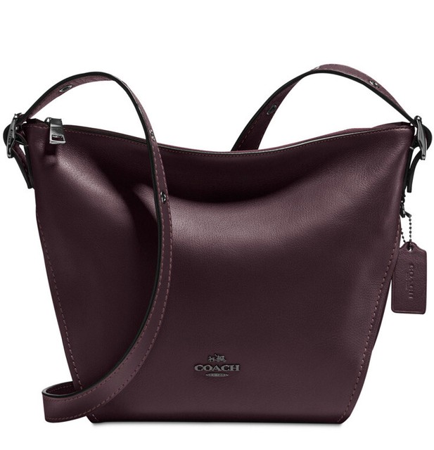 Coach 21377 Crossbody Dufflette in Refined Leather for sale online eBay