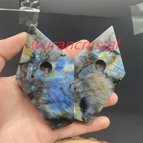 Natürliche Quarz Kristall Pfeife Obelisk Spitze Stein Stab Reiki Heilstein - Bild 265 von 329